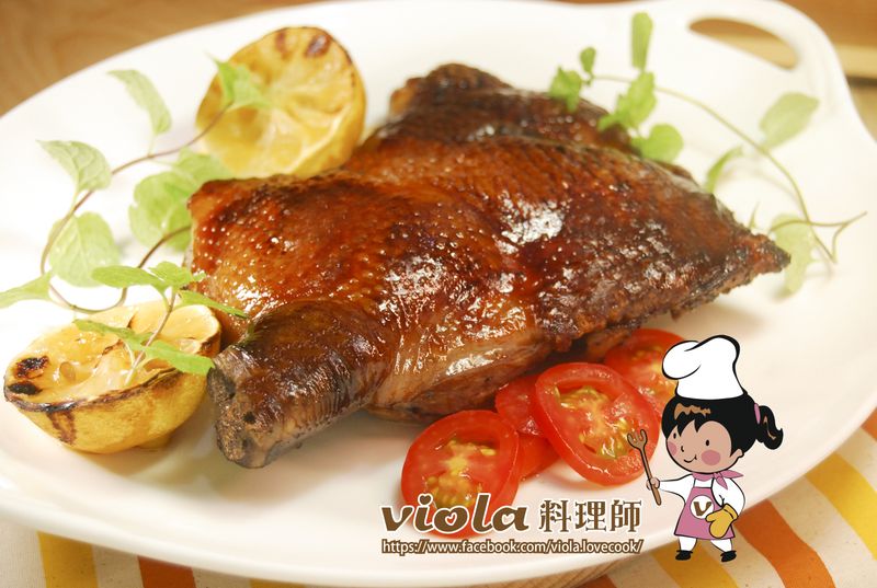 黃檸檬烤雞腿