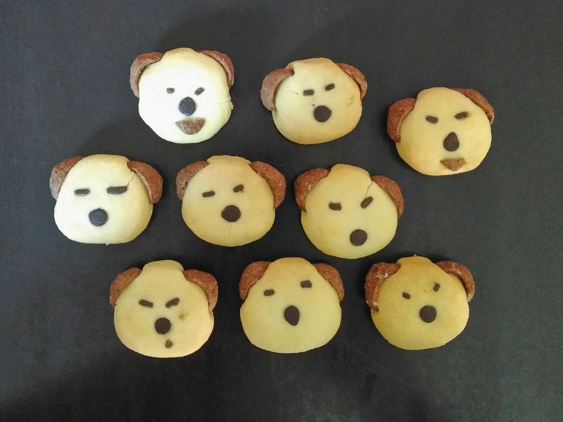 狗狗型饼干