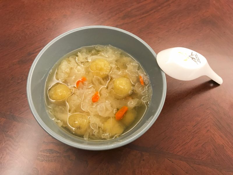 =低GI= 銀耳枸杞地瓜圓湯