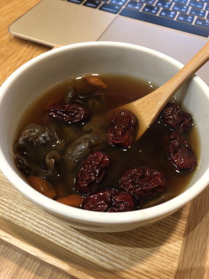 桂圓紅棗枸杞薑湯