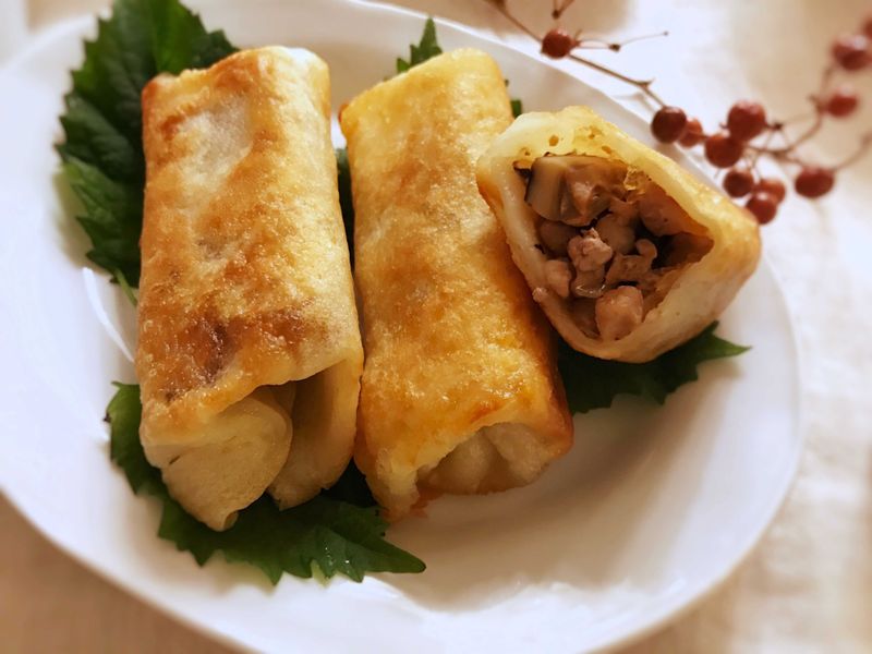 偽炸春捲(露營OK)