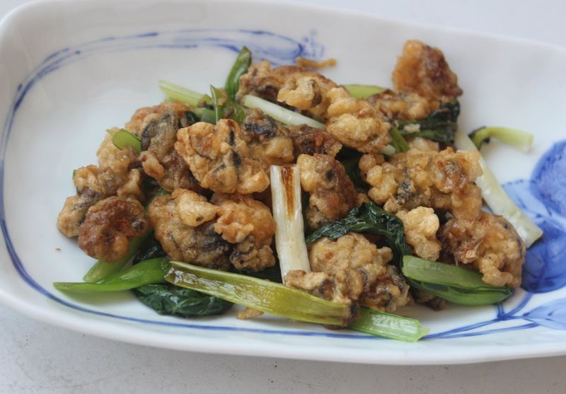 香炒炸牡蠣