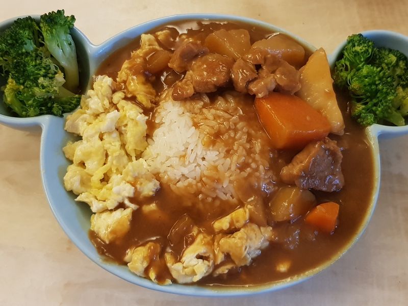 蘋果咖哩豬