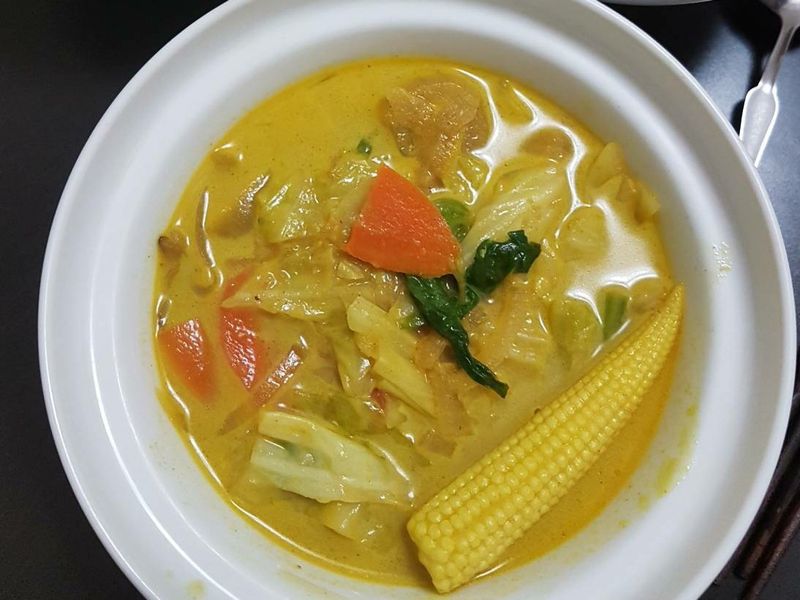 咖哩湯飯～