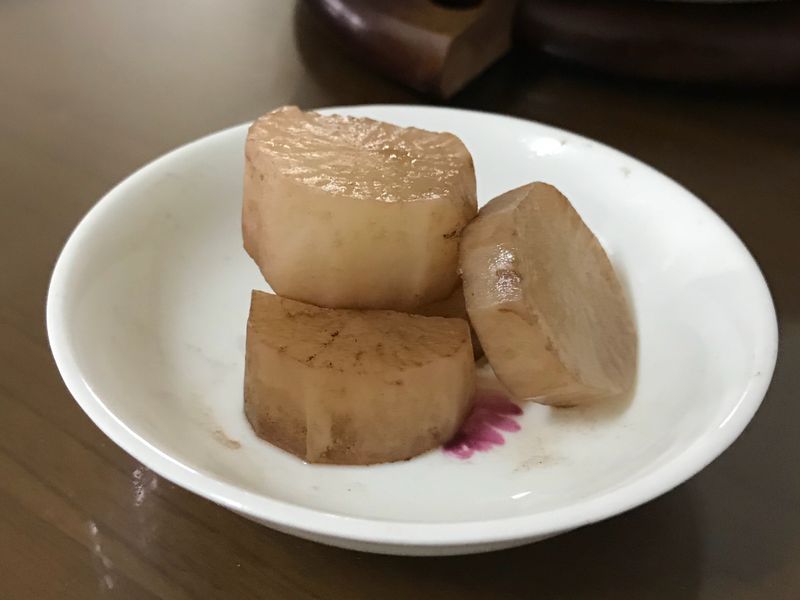 紅酒蒸白蘿蔔