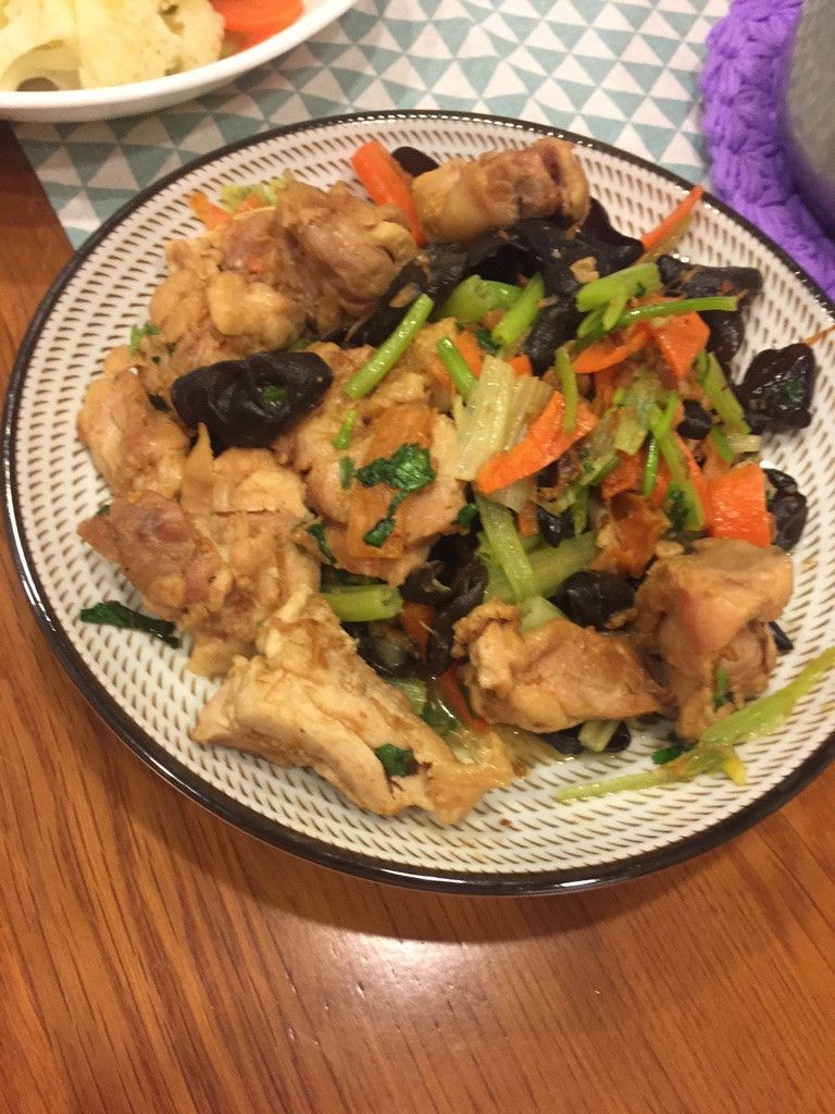 干貝醬燒雞腿排