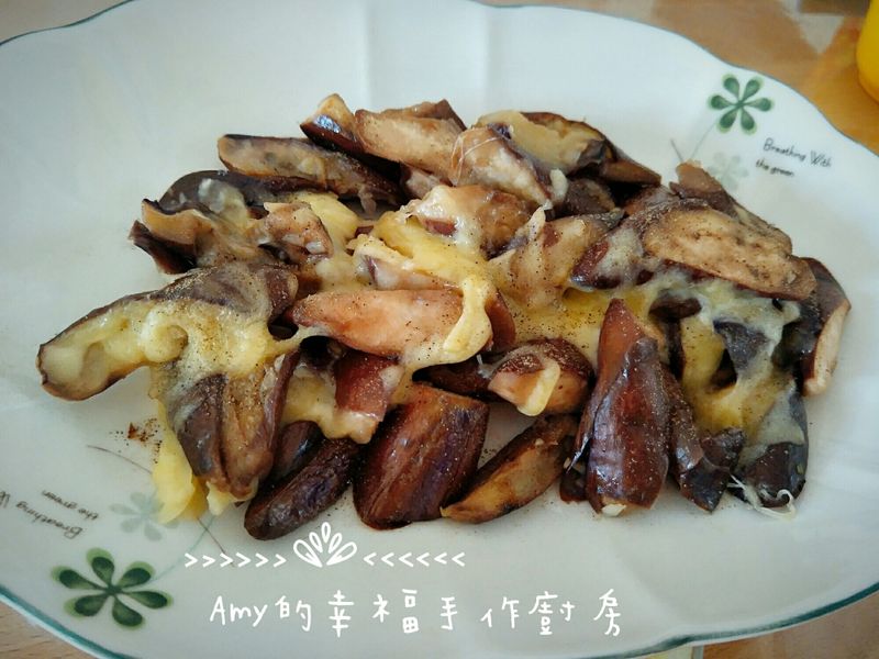 奶油香蒜起司茄