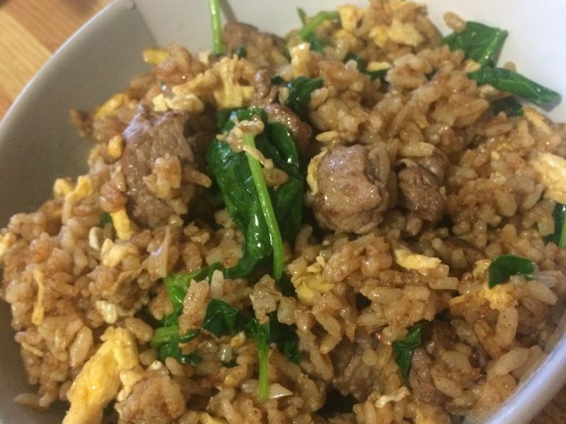 沙茶牛肉炒飯