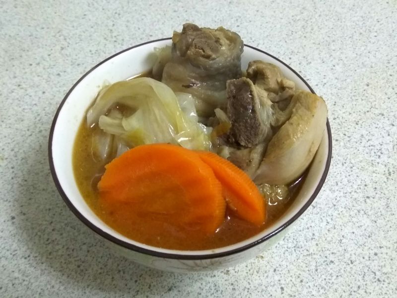 蔬菜麻油雞