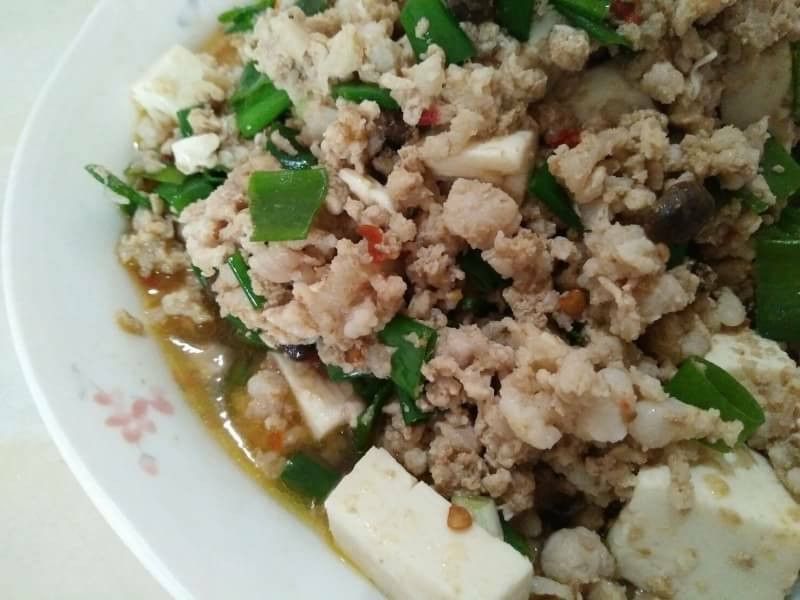 麻婆豆腐【豆豆愛的料理】【龍息辣肉醬】