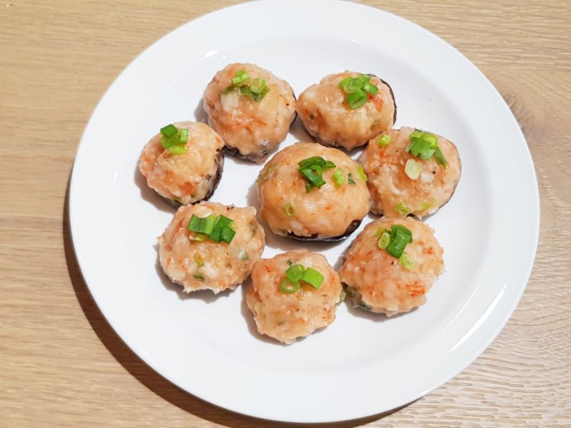 香菇鑲蝦球