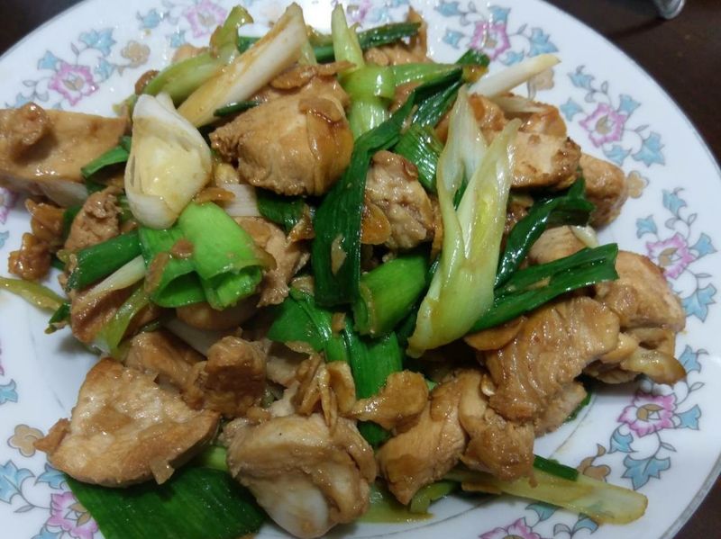 青蒜雞胸