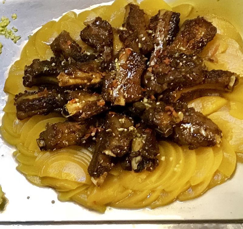 露營蜜汁排骨