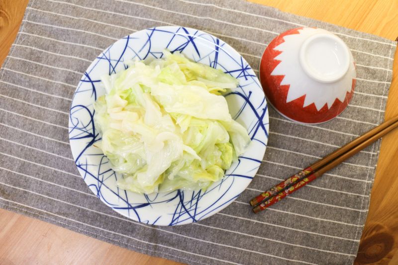 椰子油料理(二) 蒜炒高麗菜