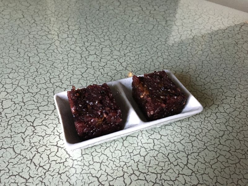 桂圓紫米糕
