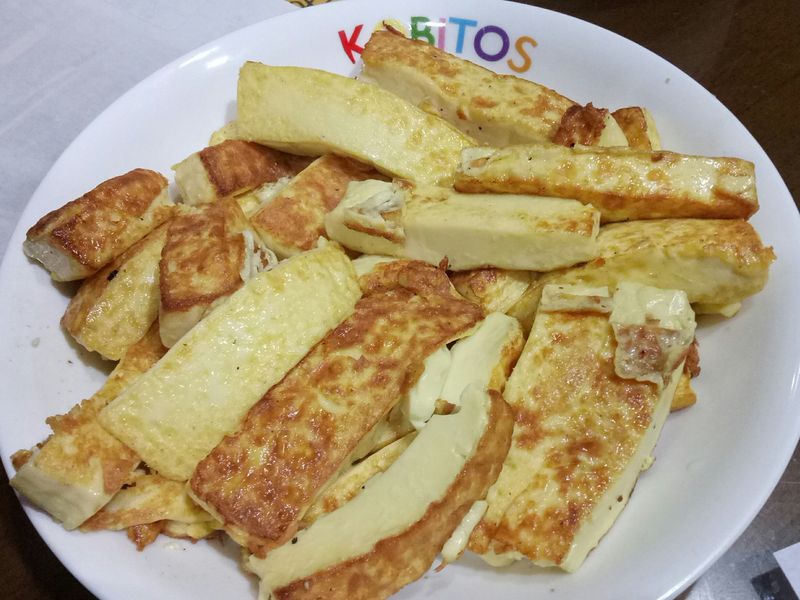 香煎雞蛋豆腐