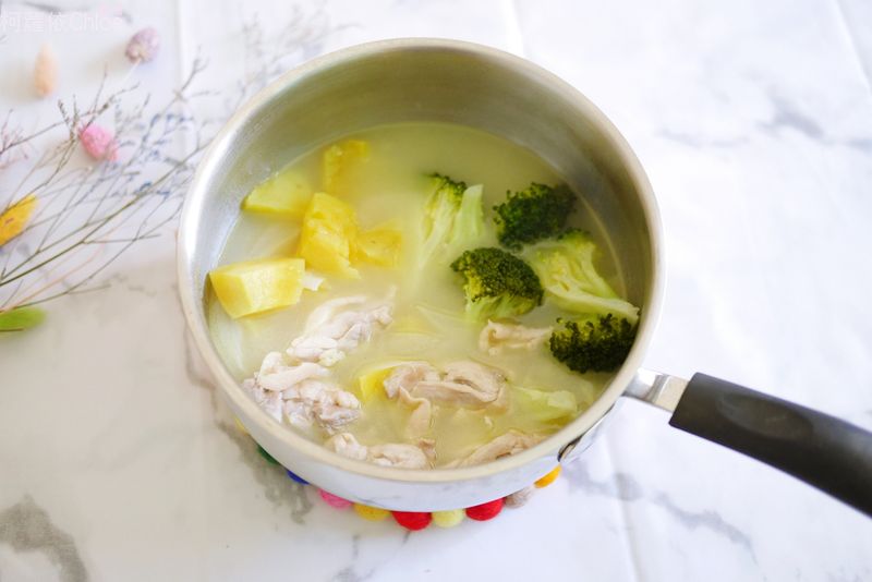 雞肉地瓜有鹽奶油鍋