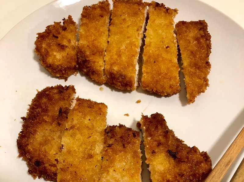 超簡單,日式炸豬排❤️