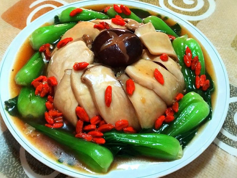 紅燒鮑片滷白菜~宴客菜