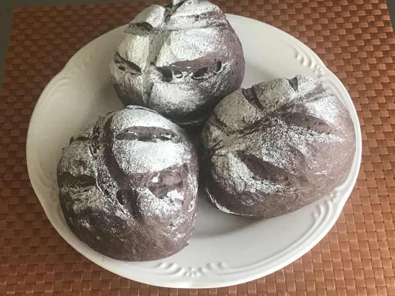 黑米軟歐包