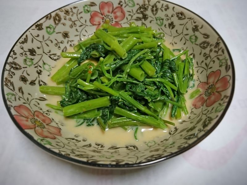 豆乳空心菜