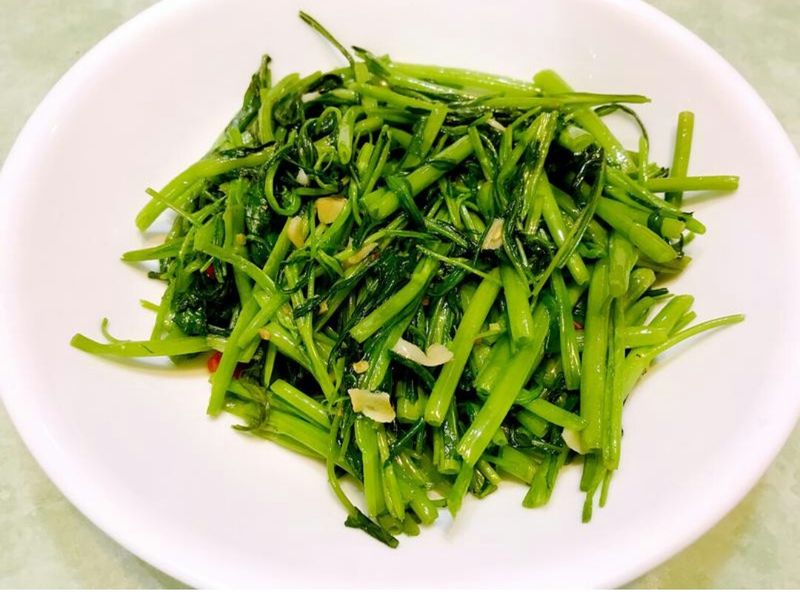 辣炒空心菜