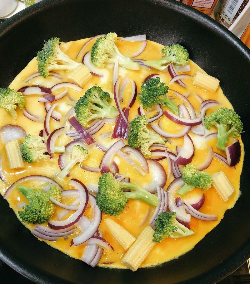 蔬菜烘蛋