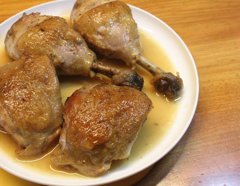 法式燉烤雞腿