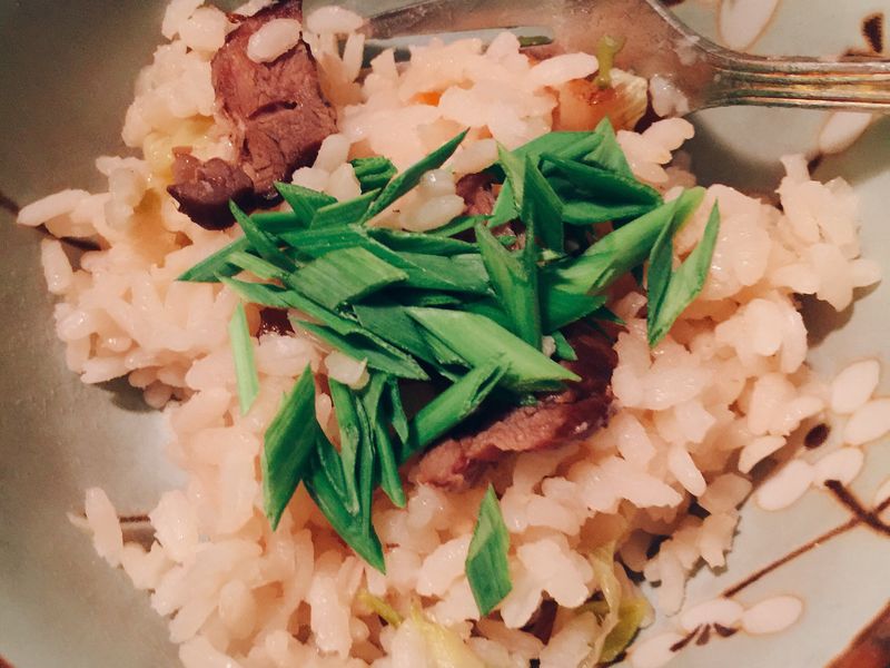 臘肉炊飯