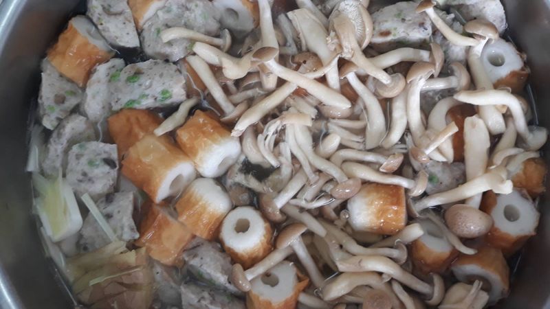 半天筍素食湯
