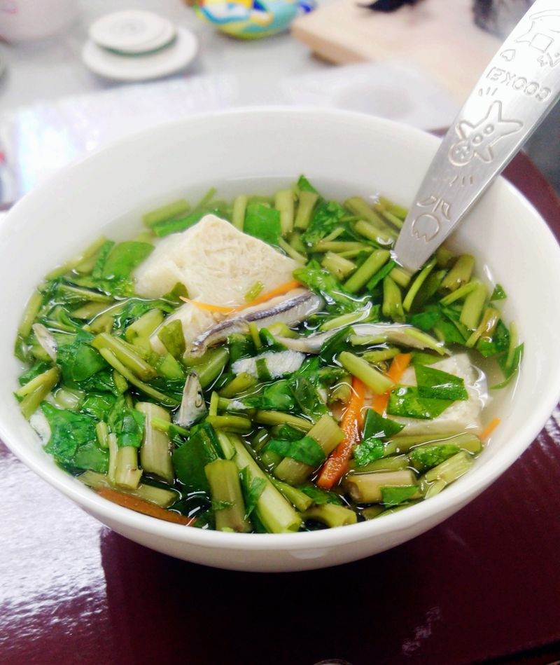青菜豆腐湯