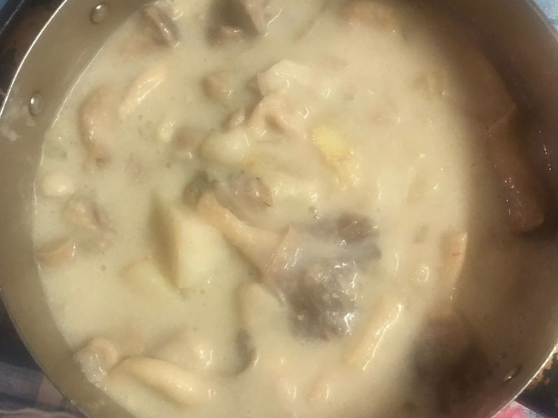 奶油雞肉燉菜