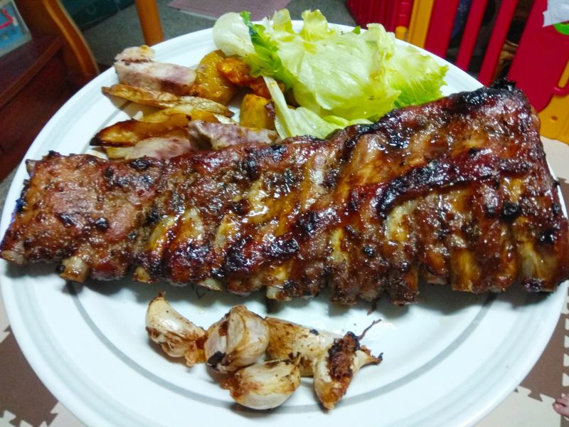 香烤豬肋排
