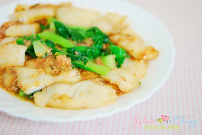 清江菜炒鯛魚片