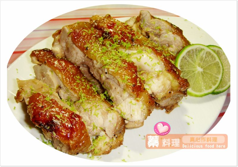 檸檬烤雞腿