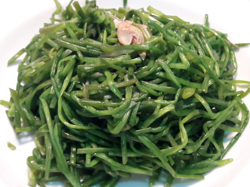 薑絲清炒水蓮