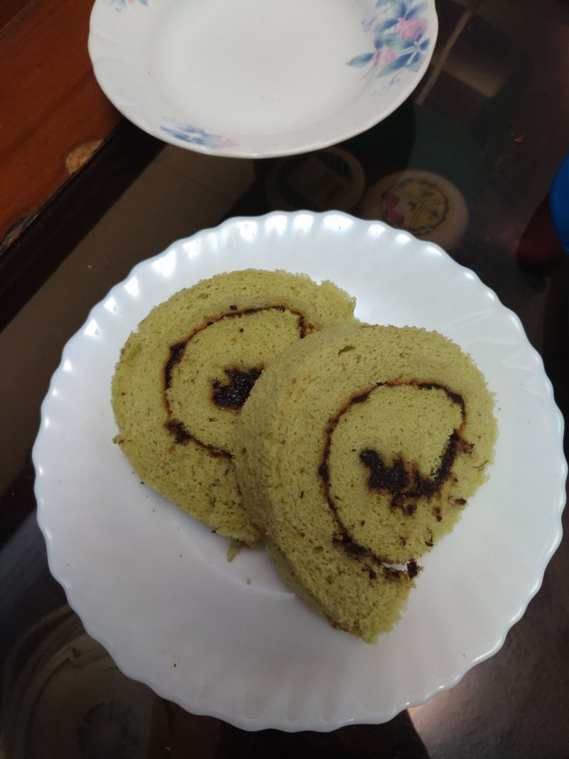 抹茶蛋糕捲