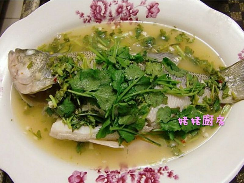 清蒸檸檬魚