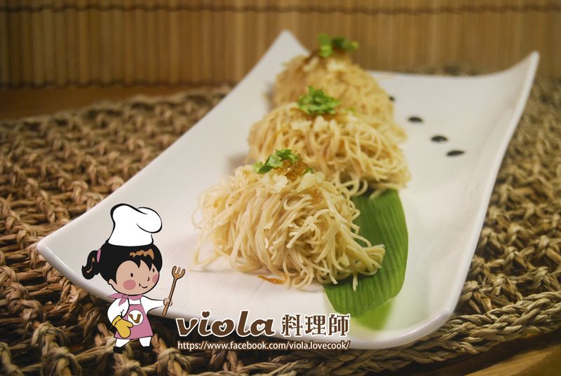 涼拌麻醬麵線
