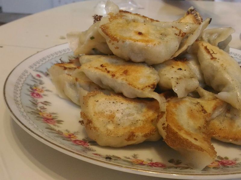 韭菜煎餃+水餃
