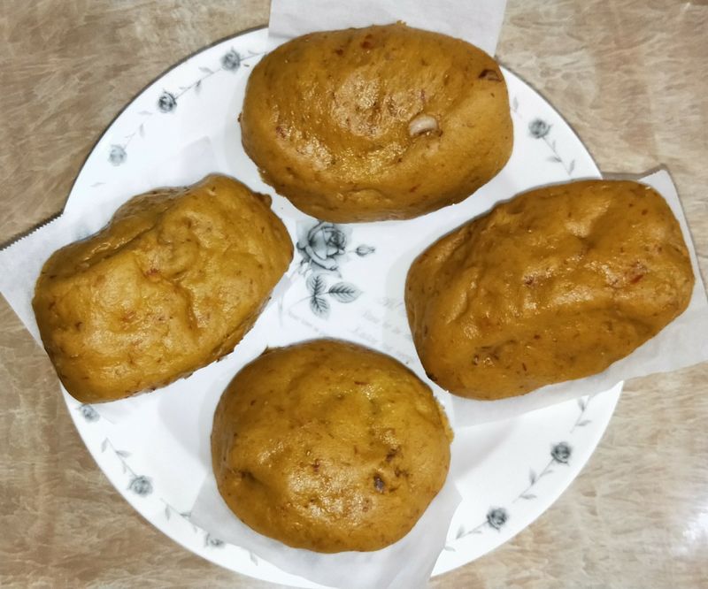 手工堅果枸杞饅頭