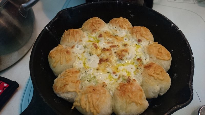 花椰菜焗烤起司麵包圈
