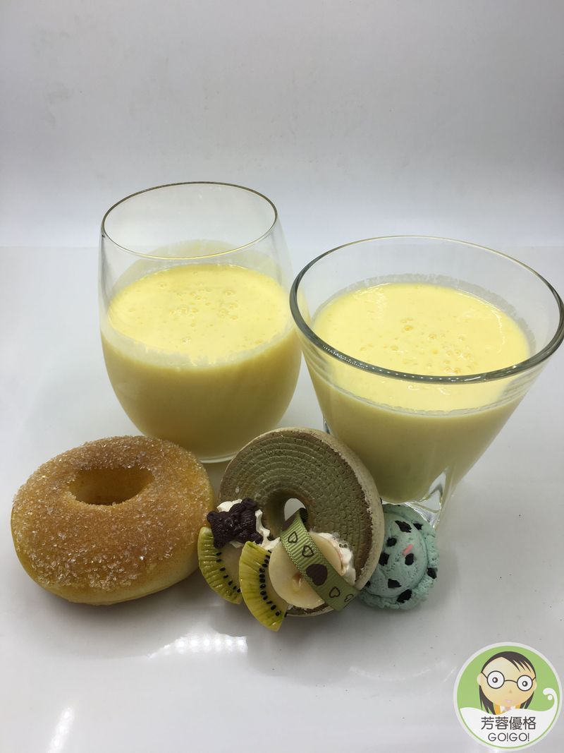 鮮芒果優格飲