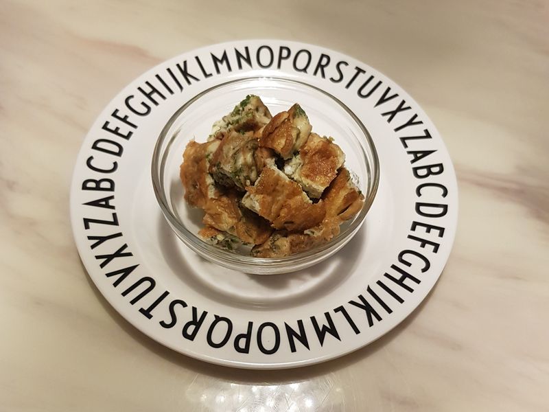 芹菜葉玉子蛋