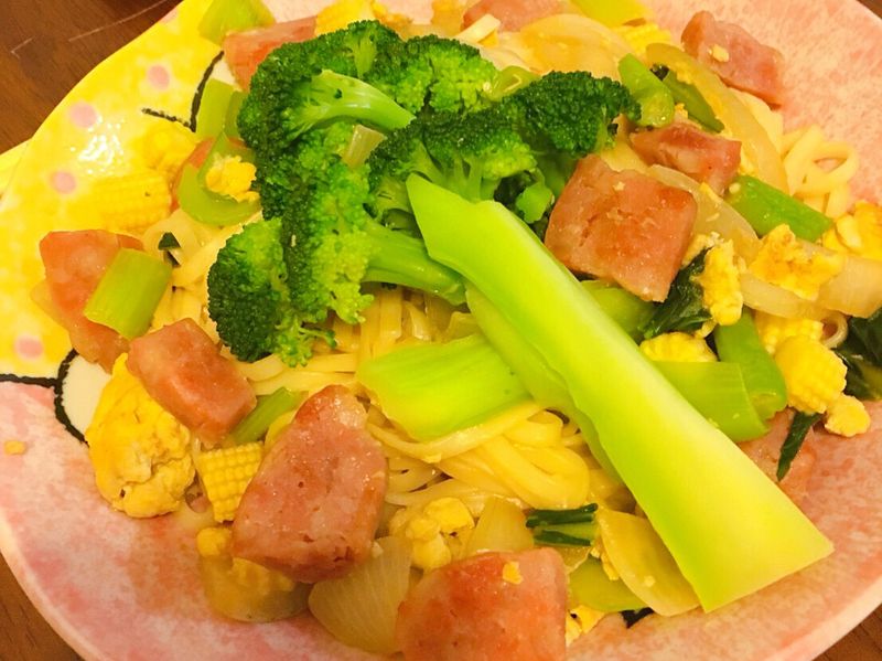 蔬菜炒麵