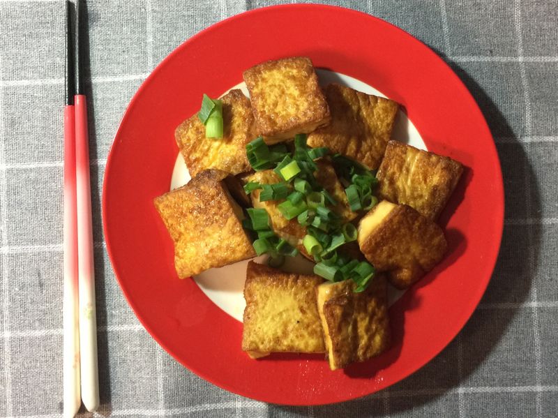 香煎雞蛋豆腐