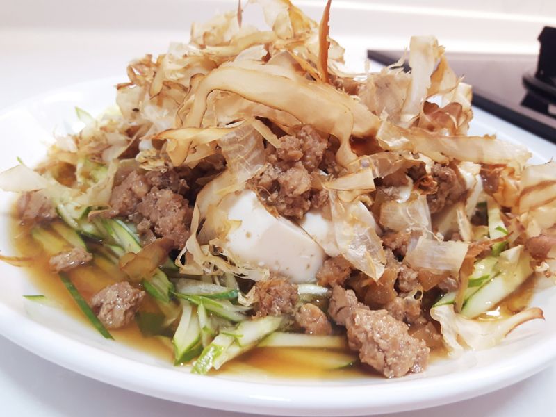 簡易涼拌豆腐