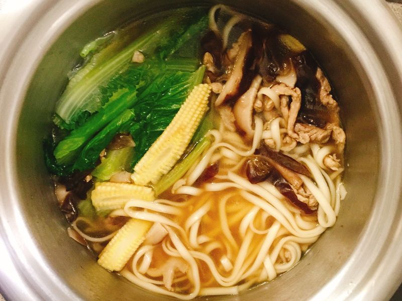 香菇肉絲麵