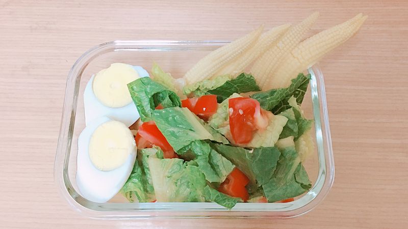 夏日清爽早餐減脂沙拉
