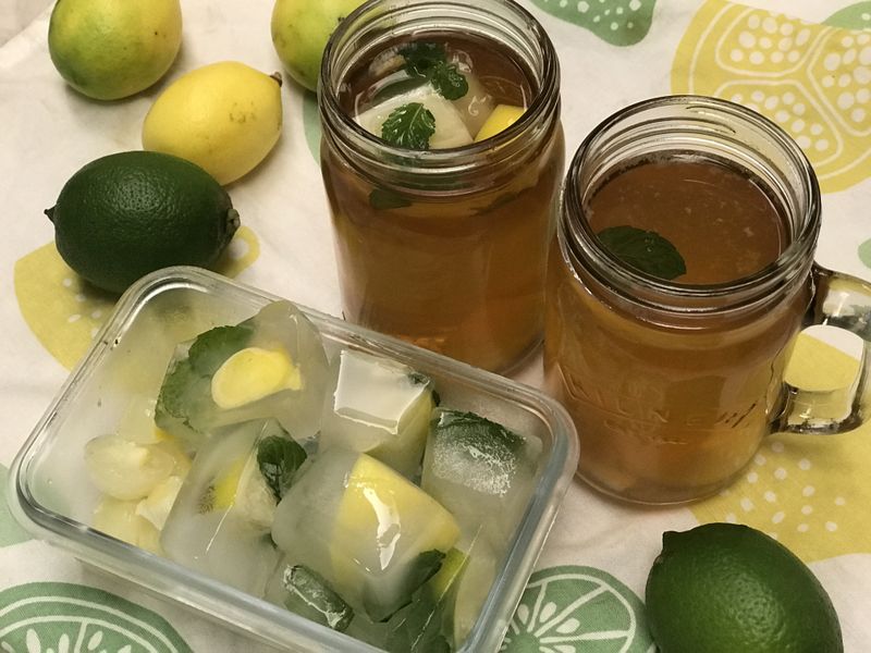 檸檬(薄荷)冰塊